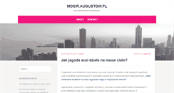 Desktop Screenshot of mosir.augustow.pl