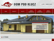 Tablet Screenshot of dompodklucz.augustow.pl